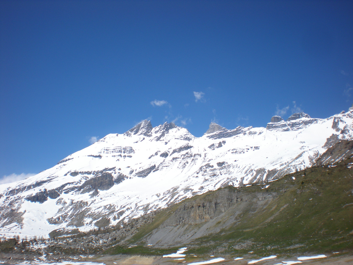 Haute Cime dal lago di Salanfe