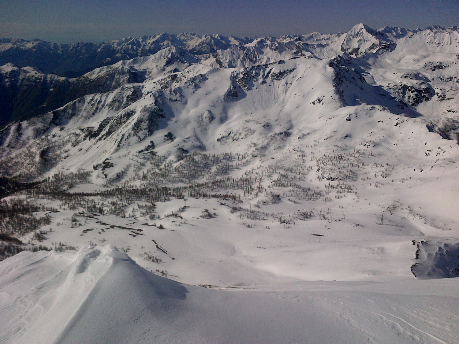 Alta val Bognanco. Ancora tantissima neve a maggio