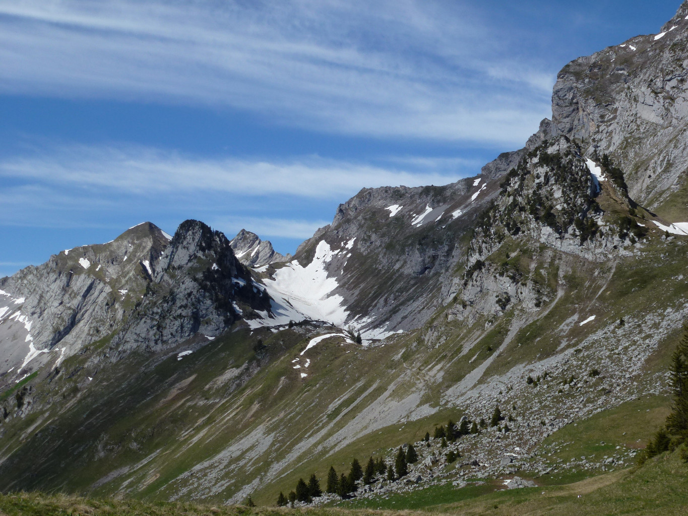 La petite combe pour aller à la Coche