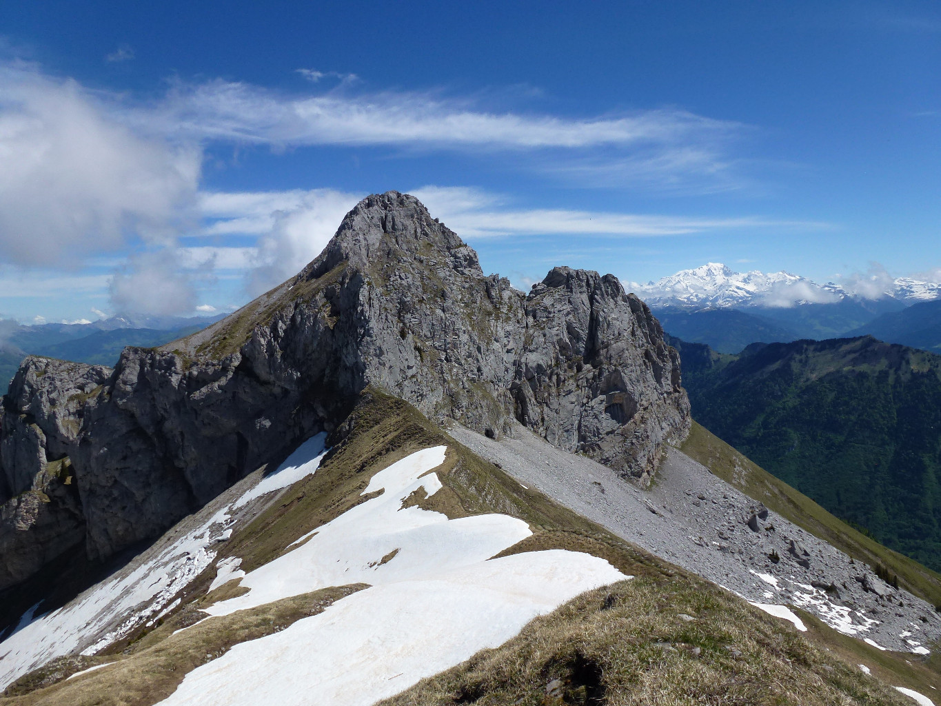 Sambuy depuis la petite Chaurionde