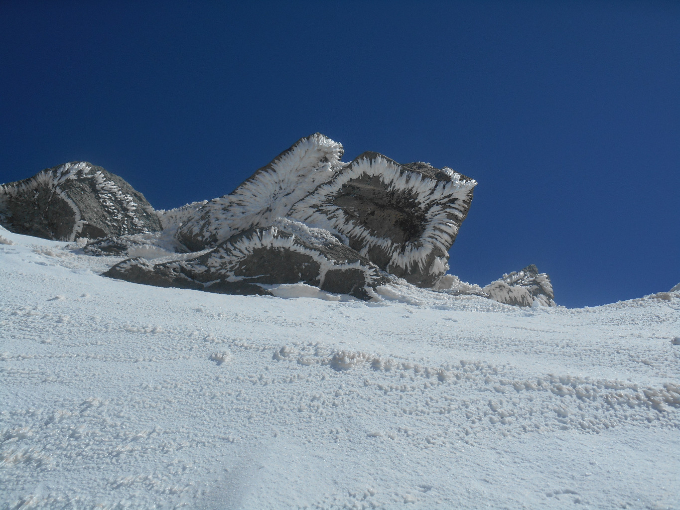 Cristaux de glace