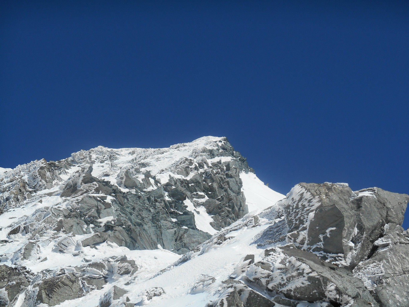 Montée de l'Aiguille de Peclet