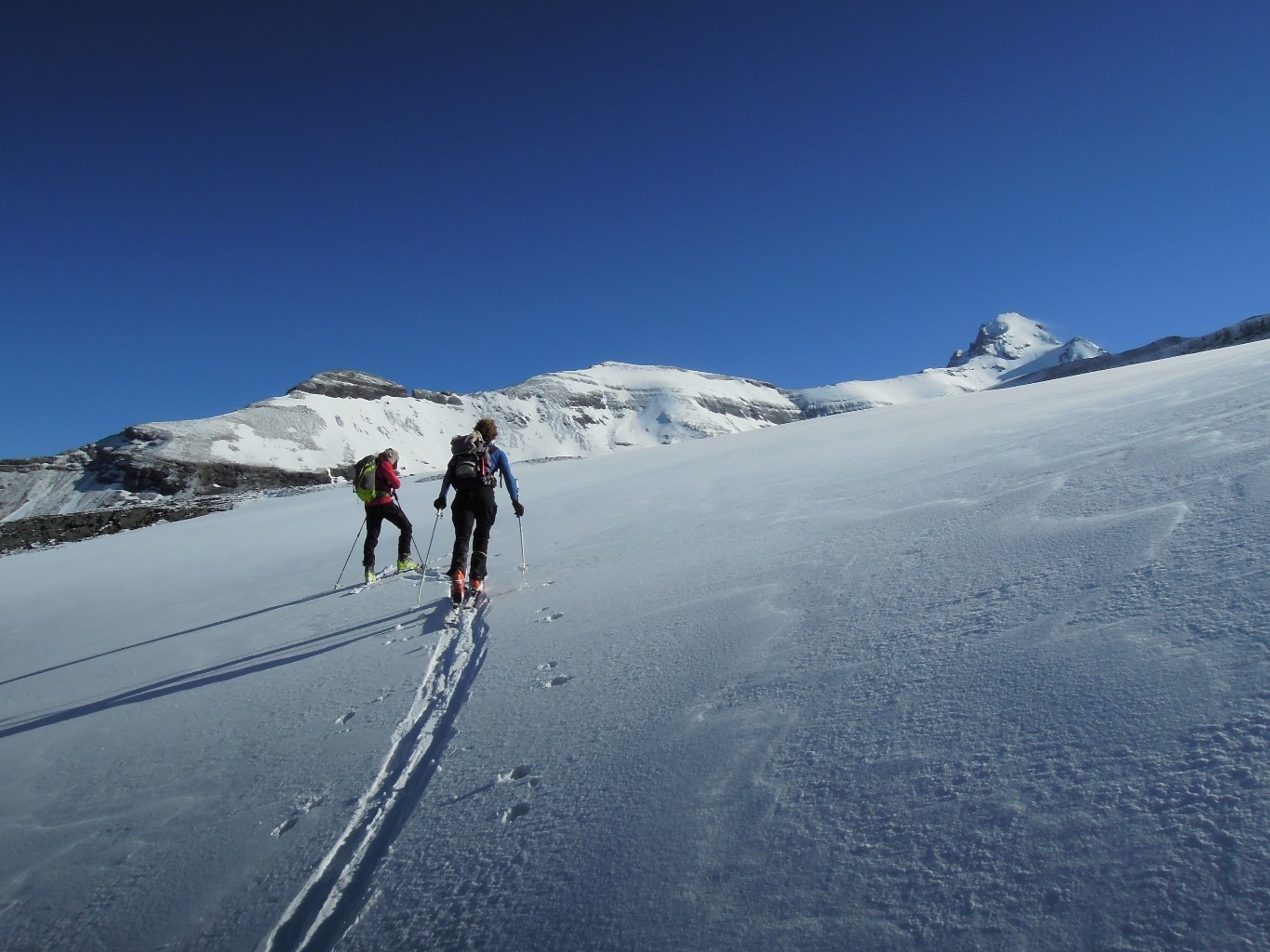 Dent de Rossétan, Dent de la Chaux, Haute Cime.