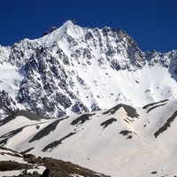Agneaux face NW vue depuis le Col d'Arsine