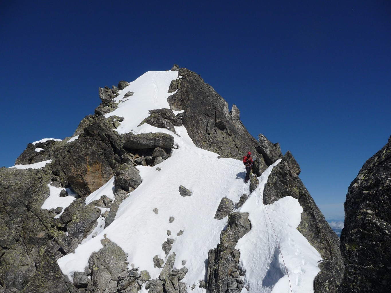 Descente de l'Aiguille de Marcieu