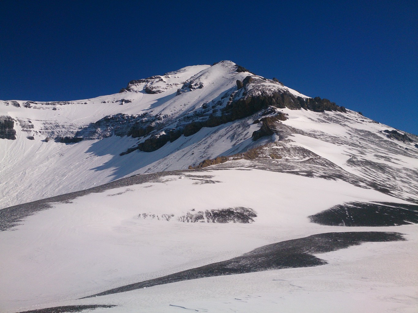Col de Susanfe : Vue sur la Haute Cime