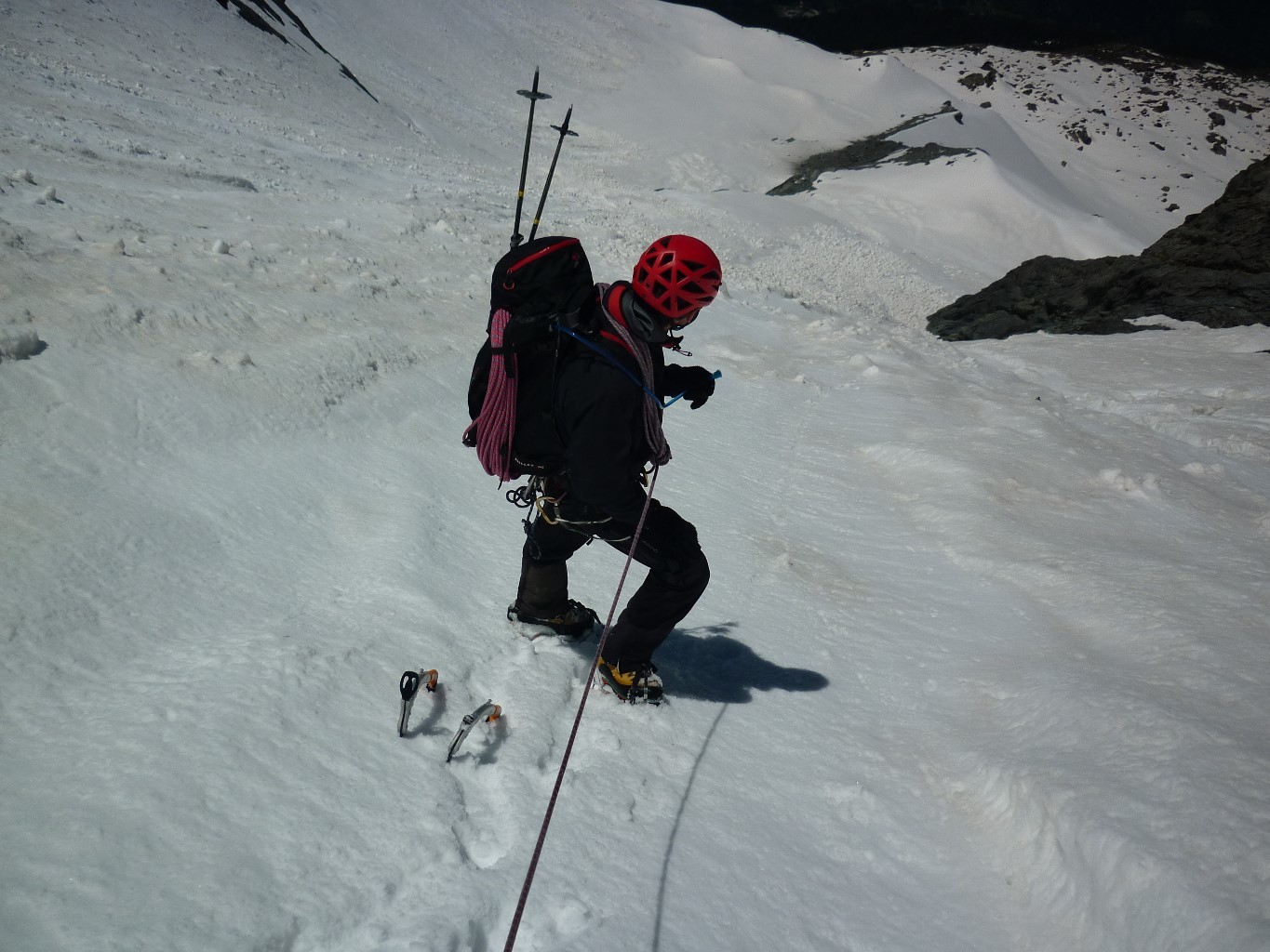 La descente