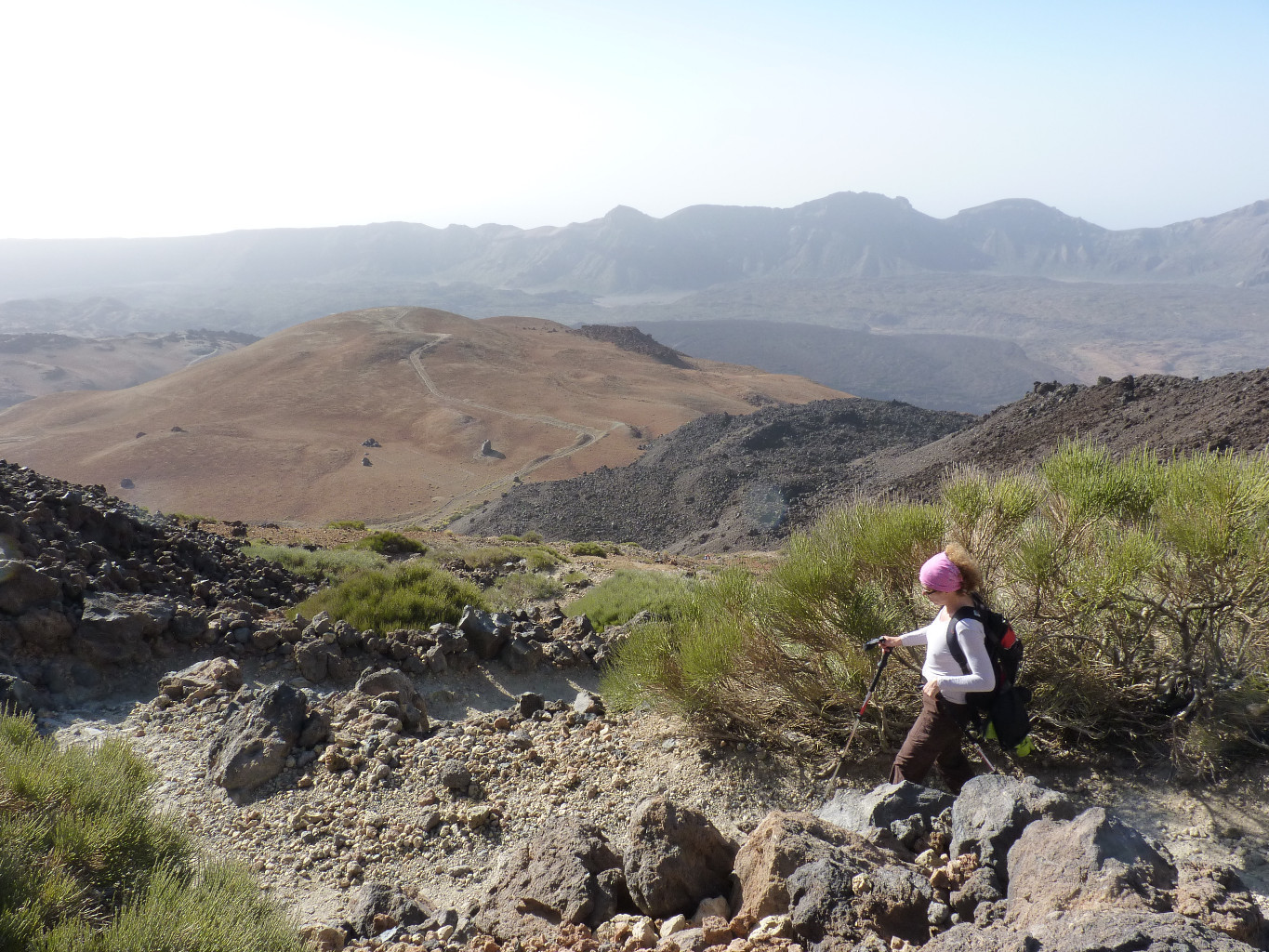 Vue sur la caldeira