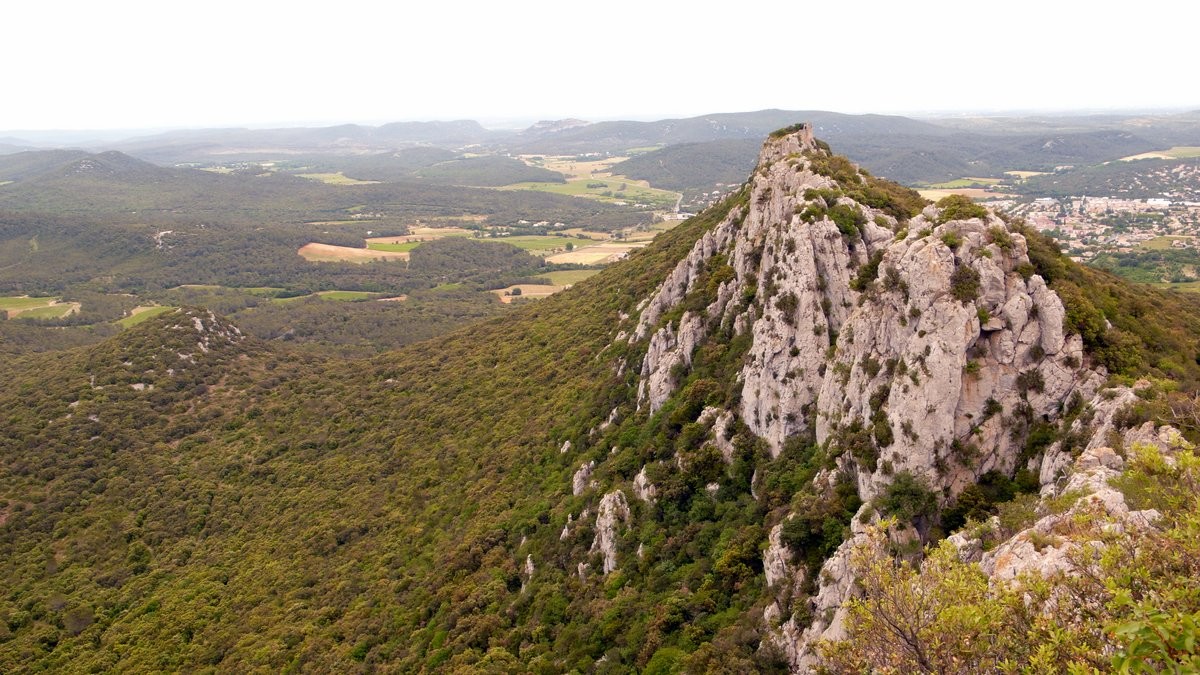Arête et château de Montferrand
