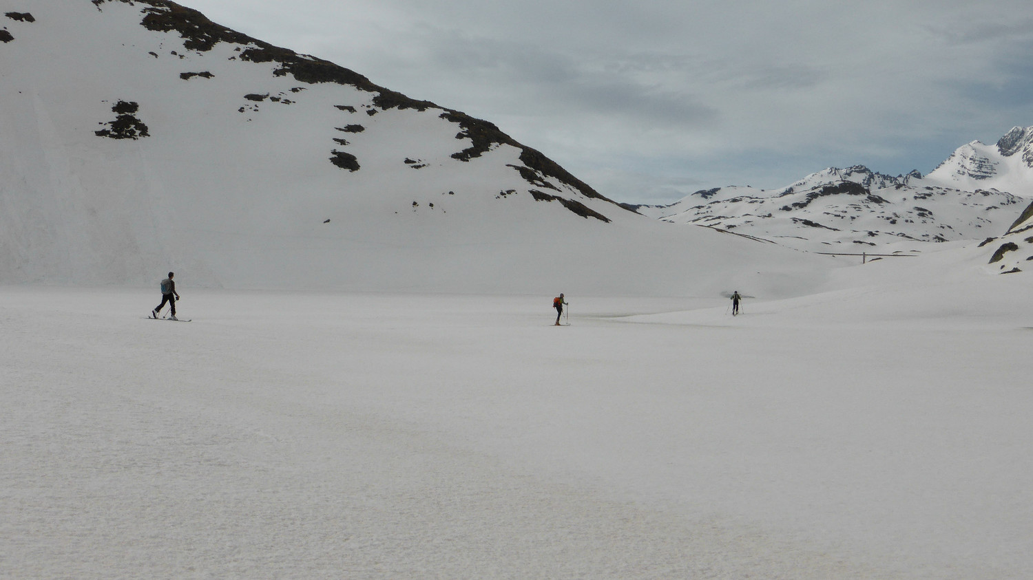 Traversée du lac