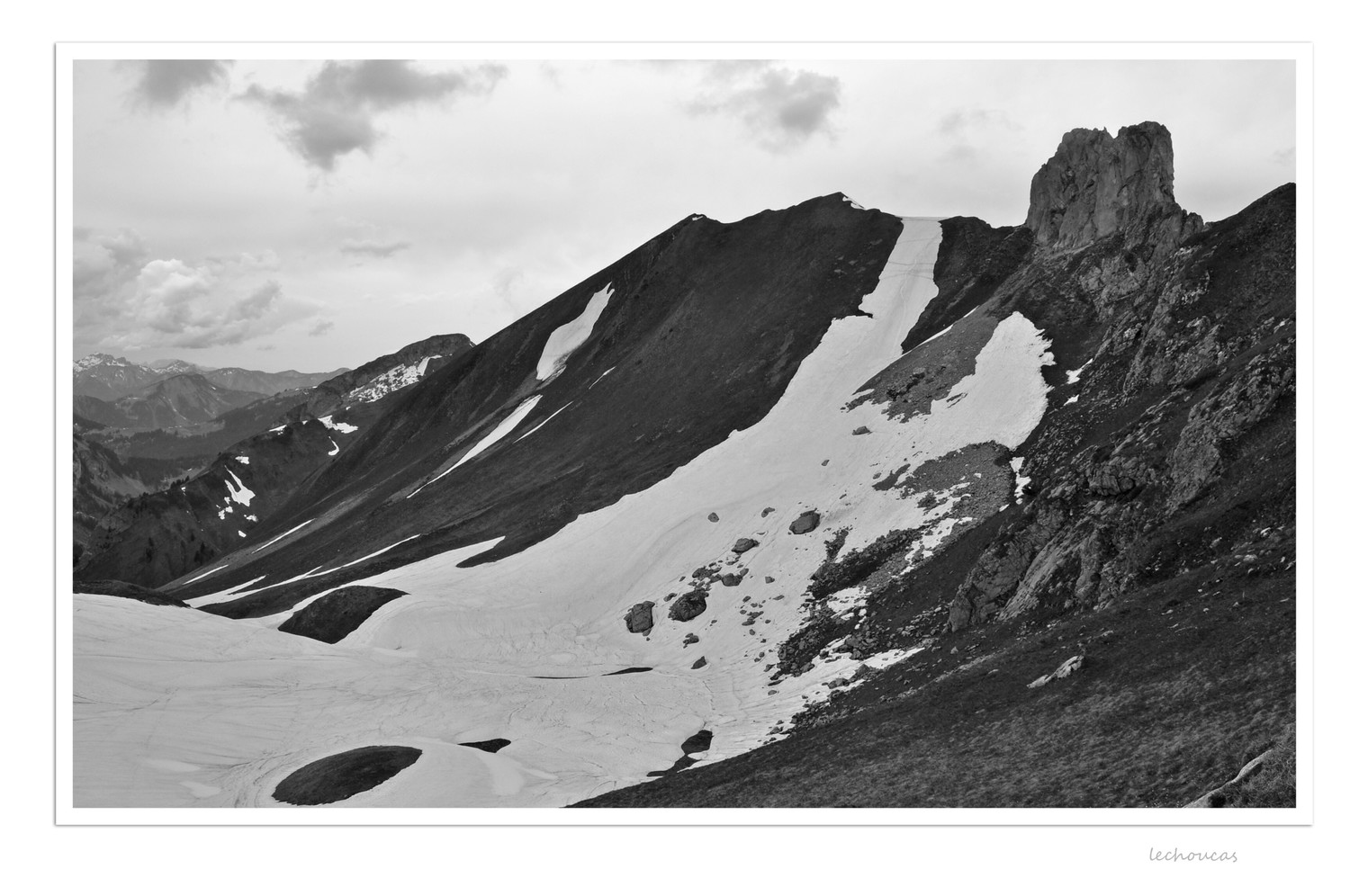 au col de l'Ugeon