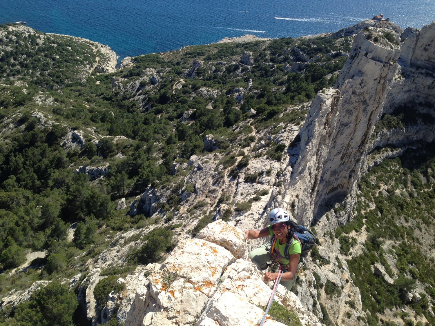 Sur le fil de l'arête