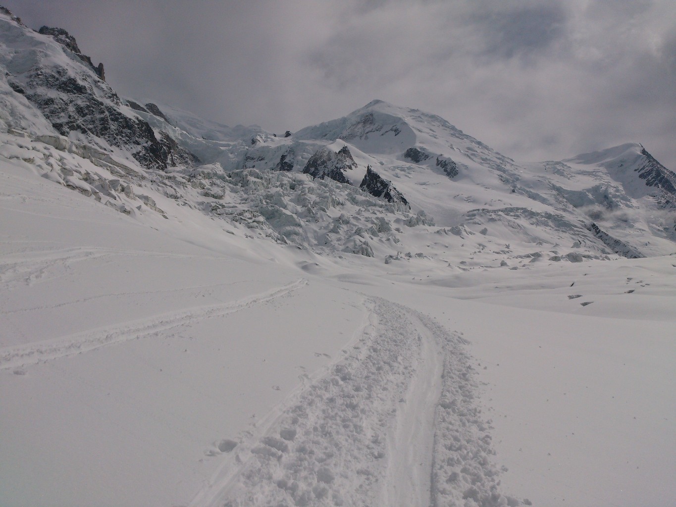 Avan t de passer le glacier