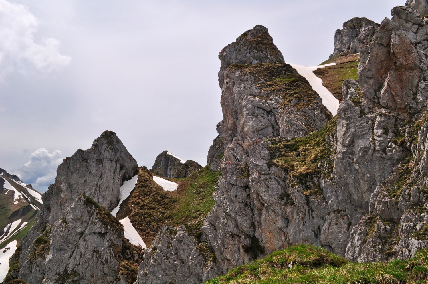 les deux sommets de Pavis