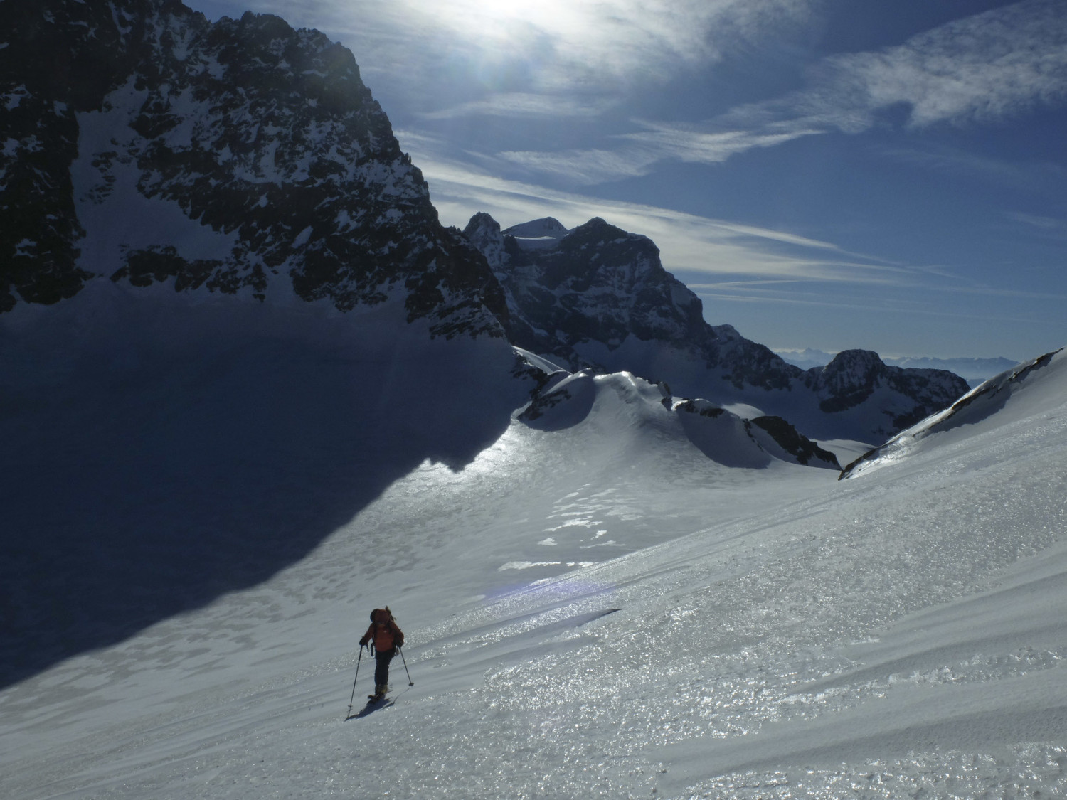 salita dalla fourcla da Sella al Pizzo Sella