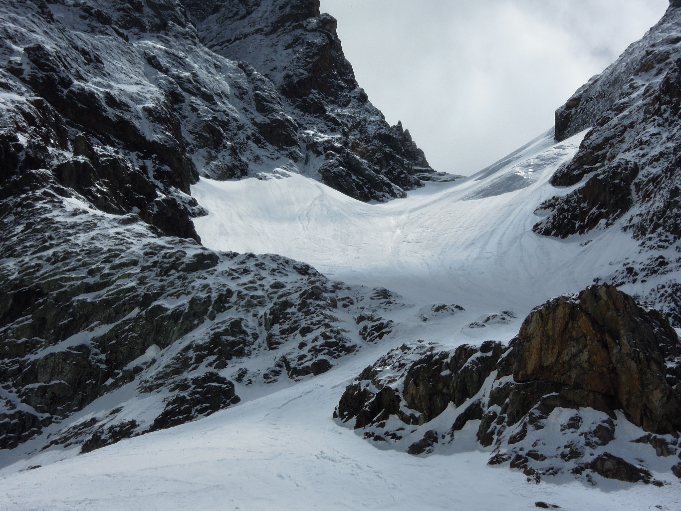 Au pied du Glacier Long (ça paraît plat!...)