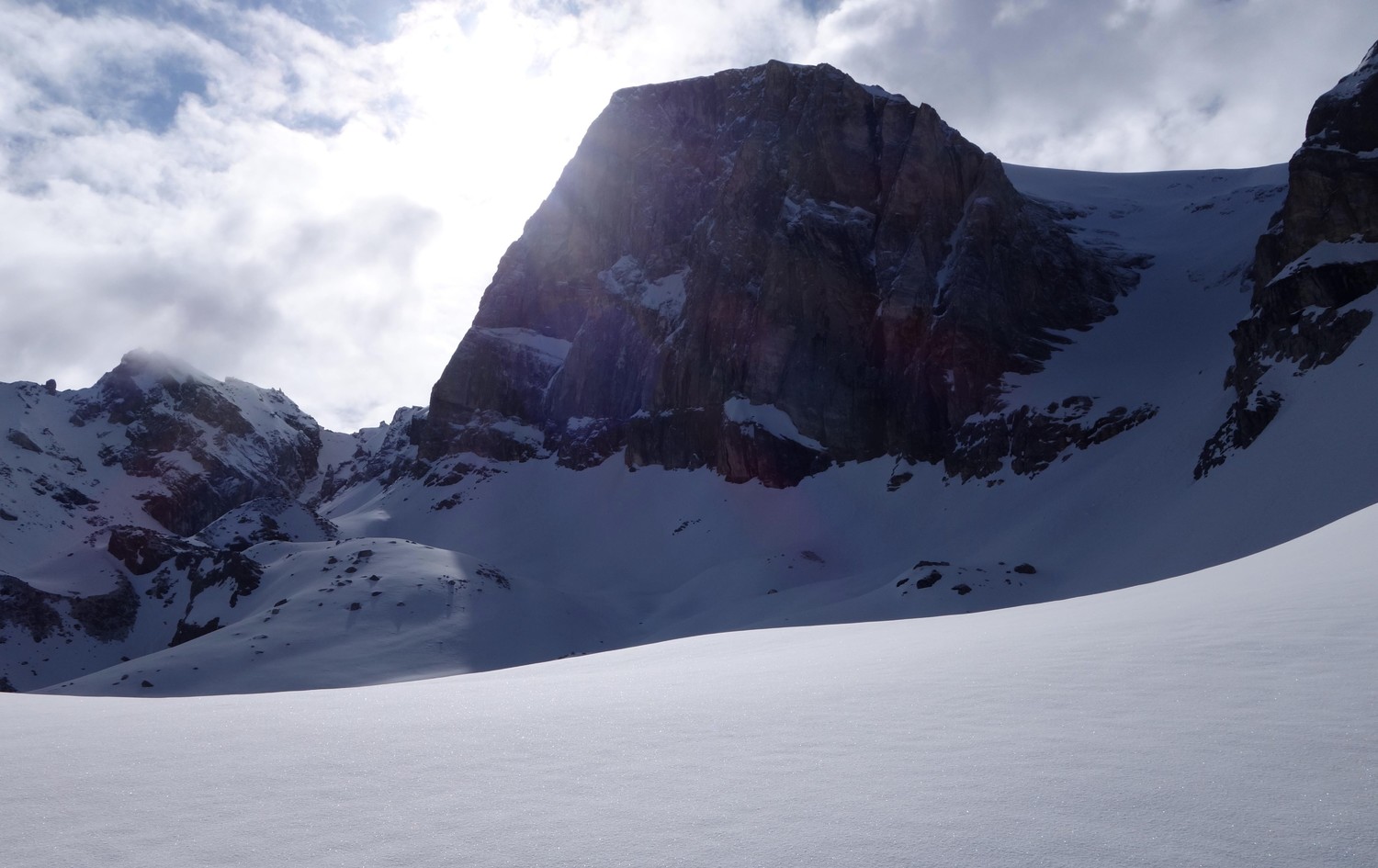 Couloir NO à droite