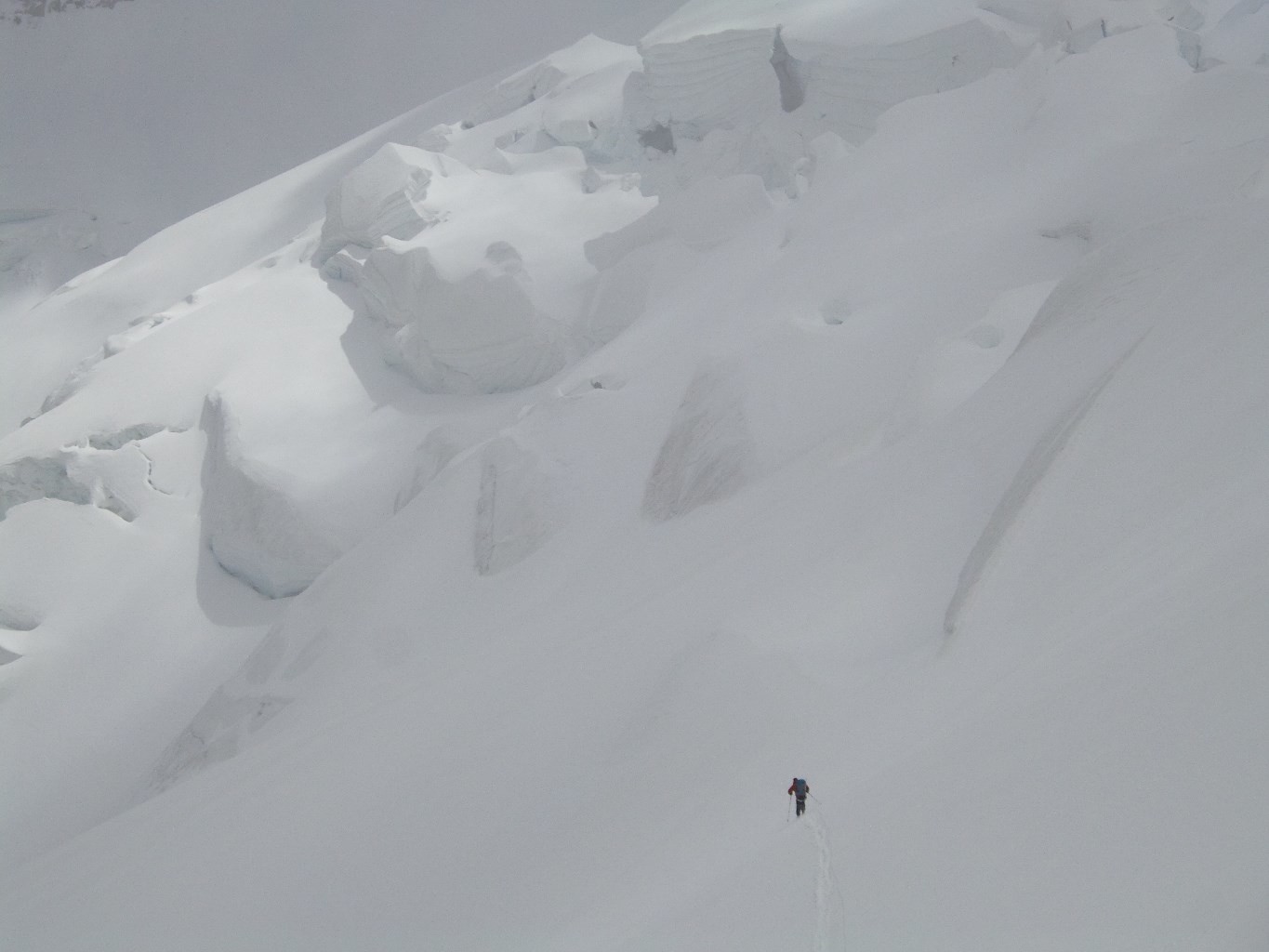 En haut du Beichgletscher