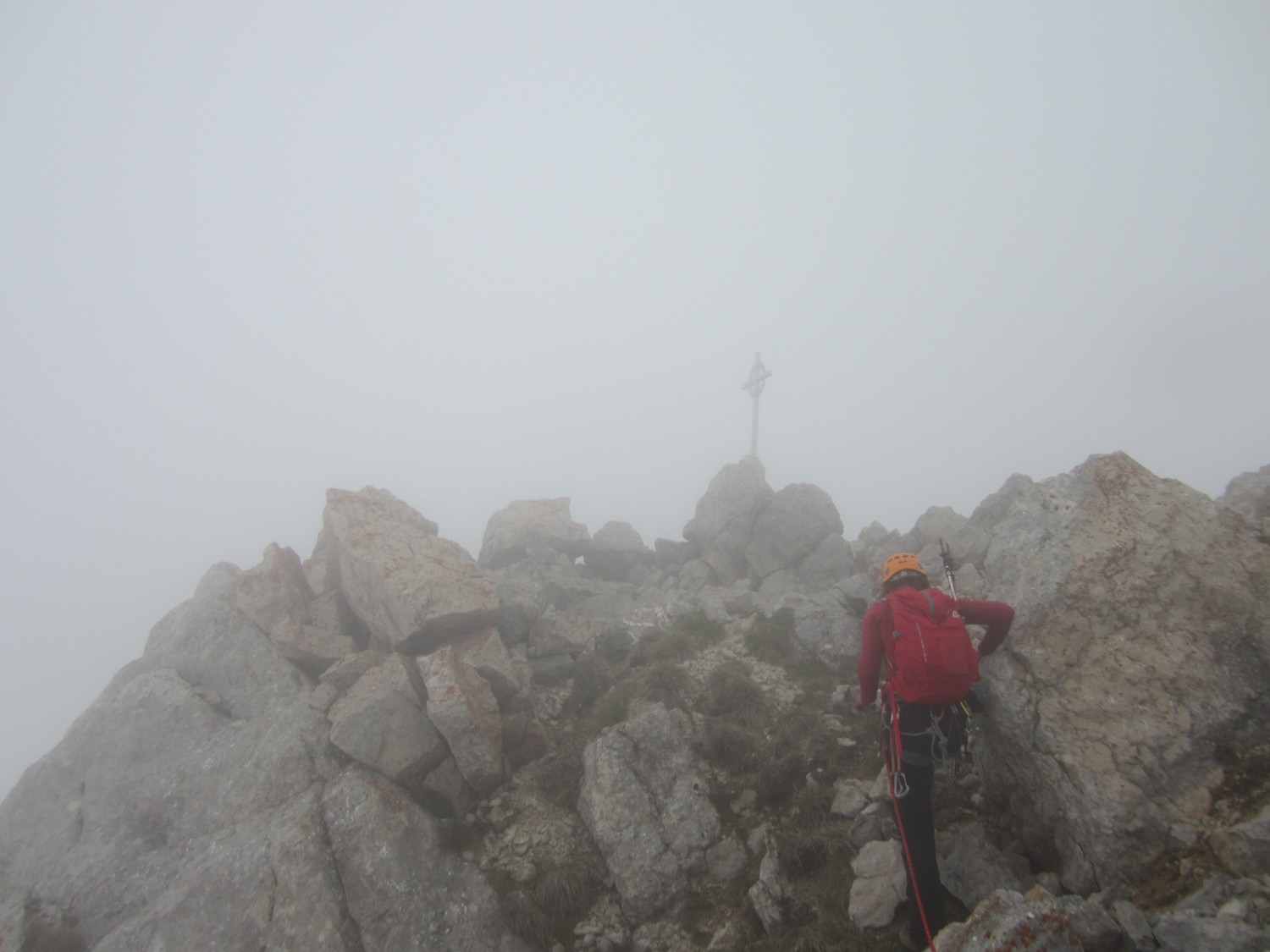 Le sommet du roc Cornafion