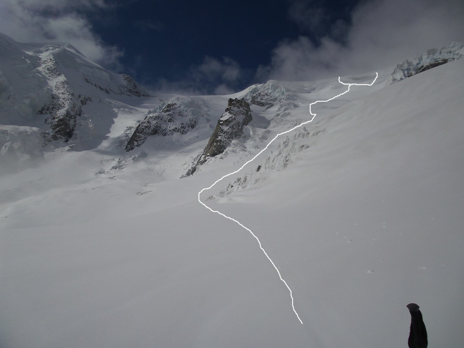 Montée du Beichgletscher
