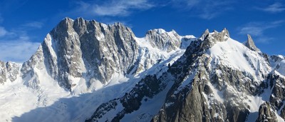 Grandes Jorasses et arêtes de Rochefort Grandes Jorasses et arêtes de Rochefort