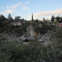 Vista desde la bajada