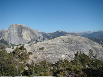 North Dome et Half Dome North Dome et Half Dome