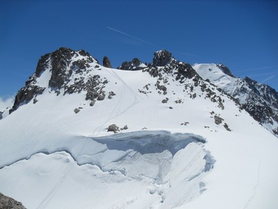 Col Blanc et Petite Fourche. Col Blanc et Petite Fourche.