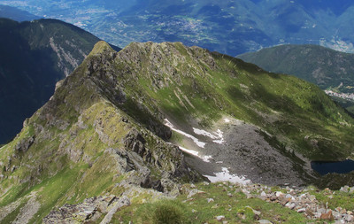 Monte Filone; il versante NE, visto dal Dosso Pasò... Monte Filone; il versante NE, visto dal Dosso Pasò...
