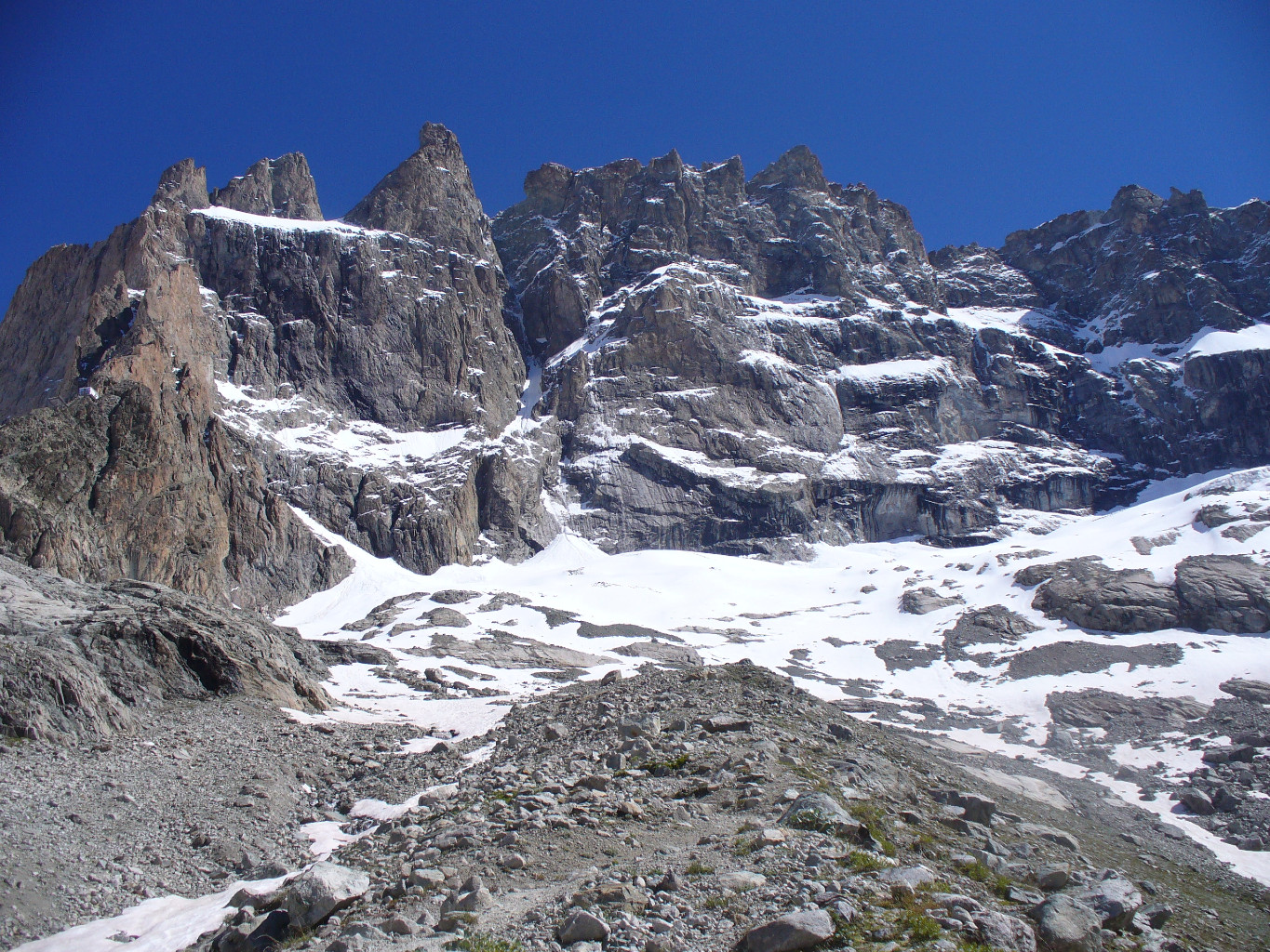 Brèche de la Meije Versant S, par le vallon des Étançons