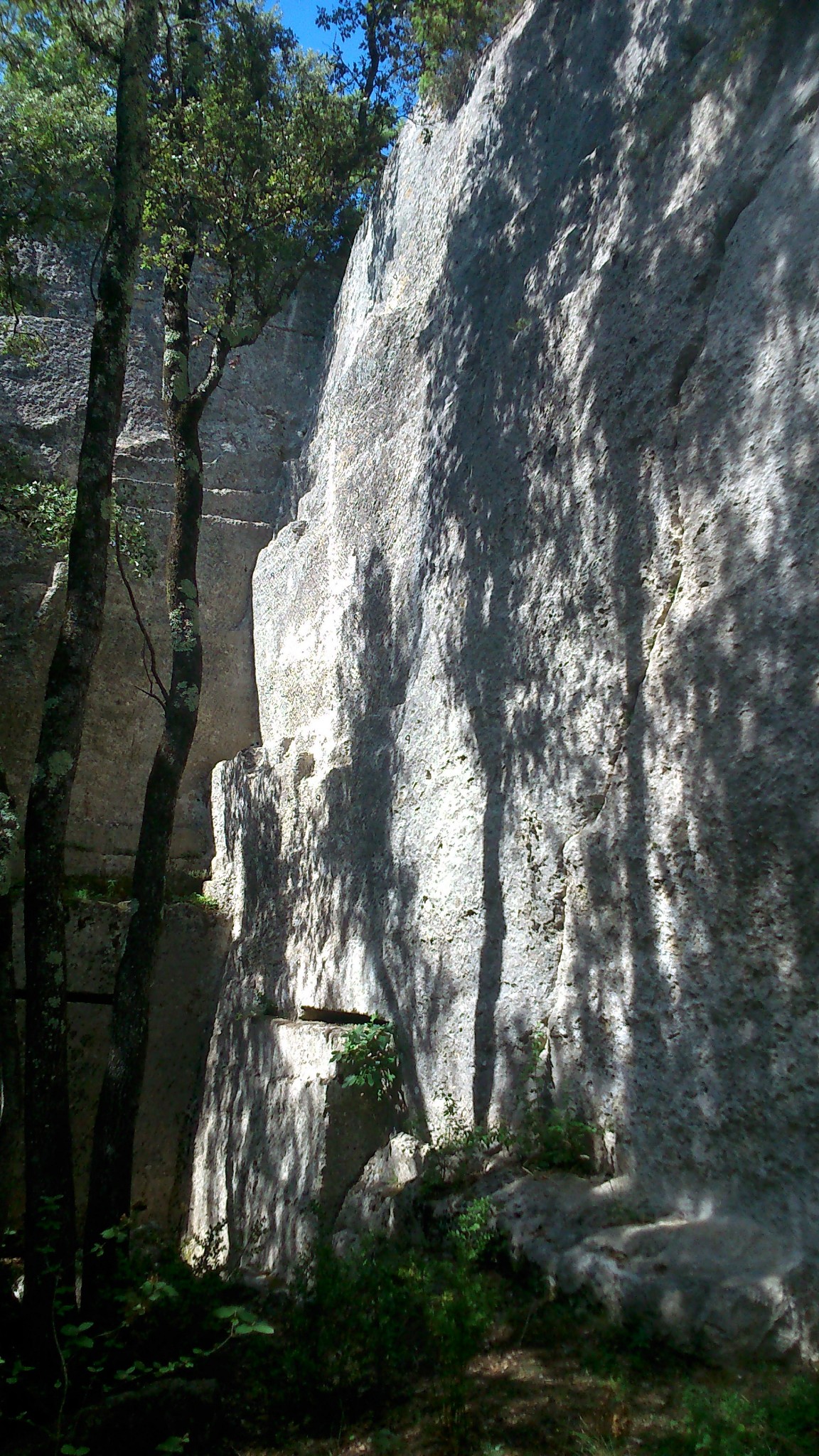Secteur du Haut, le dièdre sur la gauche