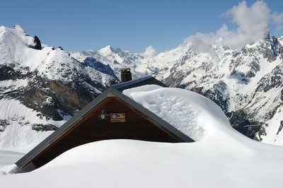 Le refuge en hiver