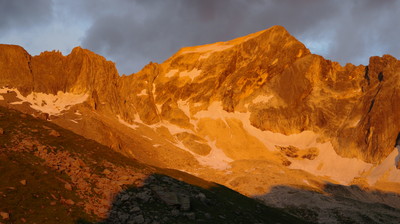 Coucher de soleil sur Creux Noir