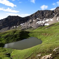 Lac des Merdeux le lendemain, espoir d'une belle journée