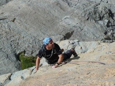 Boris dans L4 de "Coeur à Corps" au Sanetsch, Suisse.