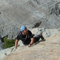 Boris dans L4 de "Coeur à Corps" au Sanetsch, Suisse.