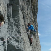 Nico dans L6 de "Coeur à Corps" au Sanetsch, Suisse.