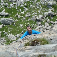 Nico dans L9 de "Coeur à Corps" au Sanetsch, Suisse.