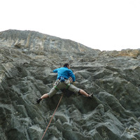 Nico dans L1 de "Coeur à Corps" au Sanetsch, Suisse.