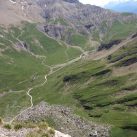 Depuis R9 en direction le col du Sanetsch