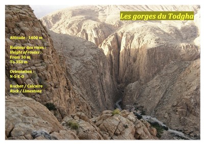 Topo escalade gorges du Todgha-Maroc-2 Topo escalade gorges du Todgha-Maroc-2
