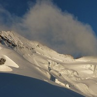 Depuis le haut du couloir