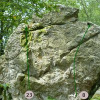 Blocs n°8 et n°23 vert