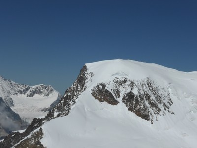 Vue du sommet (Alphubel-Eisnase). Vue du sommet (Alphubel-Eisnase).