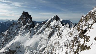 Pic Gaspard et arête Gaspard-Meije