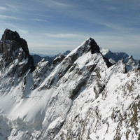 Pic Gaspard et arête Gaspard-Meije
