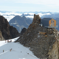 Le nouveau refuge de l'Aigle sur son piton