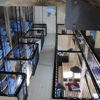 Intérieur du nouveau refuge de l'Aigle