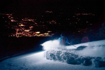 Retour à la civilisation, après une petite pause rando nocturne Retour à la civilisation, après une petite pause rando nocturne