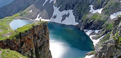 Lac du plan Vianney, écrins, France Lac du plan Vianney, écrins, France